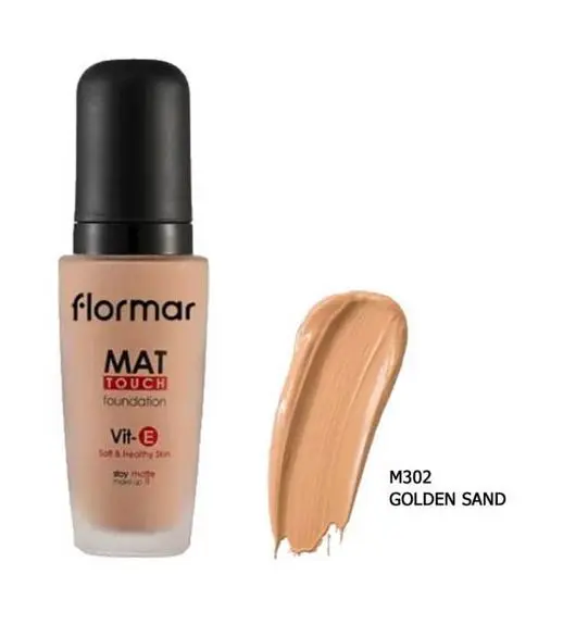 Flormar حصيرة اللمس الأساسية أفضل لون الأساس ترطيب المكياج غطاء الأساس أفضل مؤسسة التغطية الكاملة